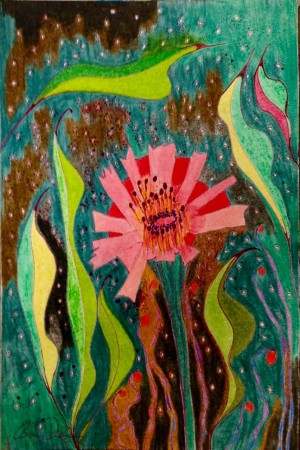 166✨ TÍTULO : "SIN TITULO", TÉCNICA : LÁPIZ DE CRAYÓN, GRASA Y ACUARELA. TINTA CHINA. FIJADOR. (23 x 15 cms ).      220€